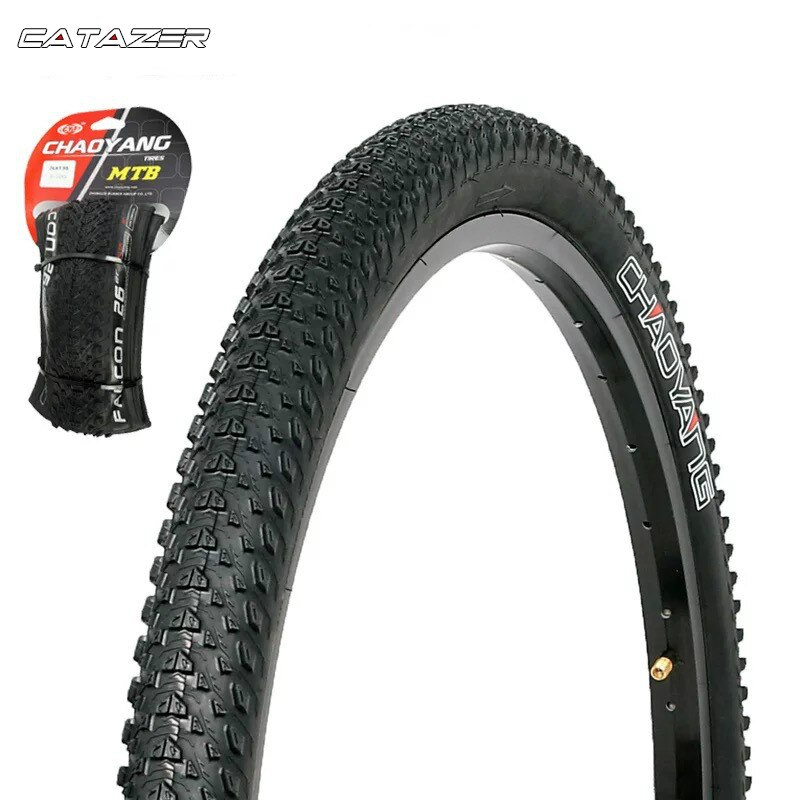 MTB Bicycle Tire Tyre Mountain Bike of 26/27.5/29 Inch 1.95 Folding Tire Puncture Layer Outer Tire Bike Tire No Tubeless Tire