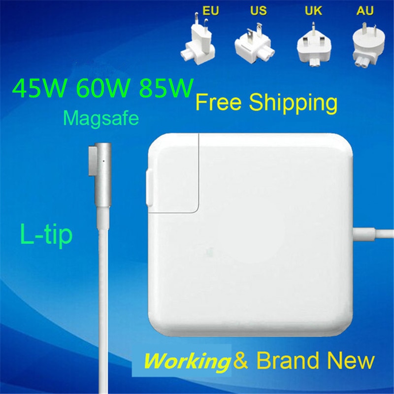 100% 45W 60W 85W Magsaf * L-Tip Notebook Laptops Power Adapter Oplader Voor Apple macbook Air Pro 11 ''13" 15 "17"