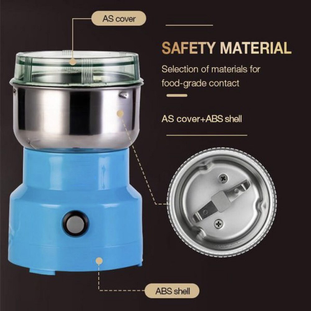 Multifunction Smash Machine Coffee Bean Cereals Seasonings Electric Milling Machine Grinder