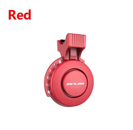 Electr-timbre de bicicleta potente con USB GUB, resistente al agua, sonido fuerte, para manillar de ciclismo, Mini timbre de alarma, bocina de bicicleta: Red
