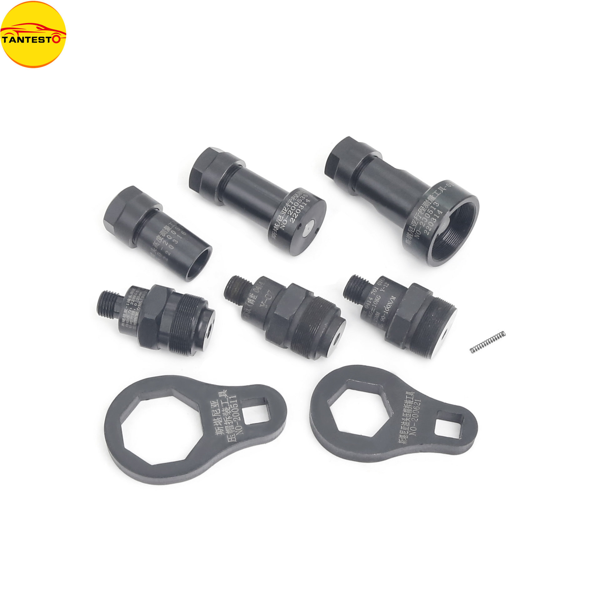 Válvula Solenoide de inyector de riel común diésel SCANIA, herramienta de reparación de medición, extracción de tapa de boquilla, carrera, 1 piezas