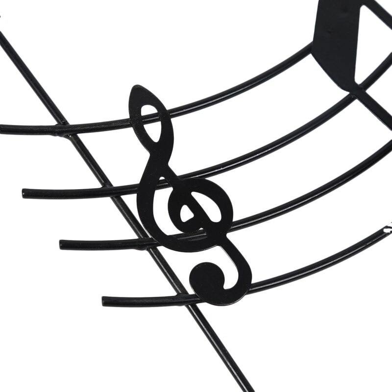 ! Iron Musical Note Gate Hook Strong Wall Hanger Hook Free Nail