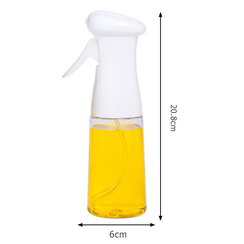 Oil Bottle Kitchen Oil Spray Bottle Cooking Baking Vinegar Mist Sprayer Barbecue Spray Bottle for Cooking BBQ Picnic Tools 210ml: 210ml Oil Bottle B