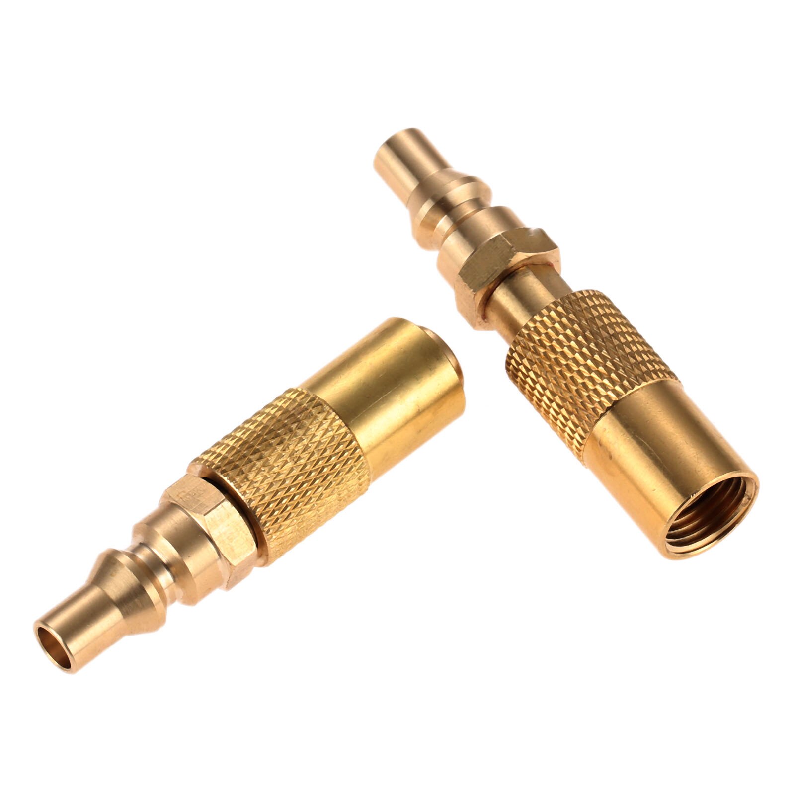 2pcs/lot 1/4inch Low Pressure Quick Disconnect/Connect Conversion Brass fit Blackstone Tabletop Grill 17"/22" Portable Gas Part