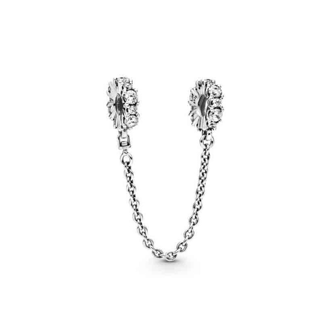 PDB 13 925 Silver Multicolor Blue Zircon sparkle charm interval pearl, suitable for attending banquet jewelry .