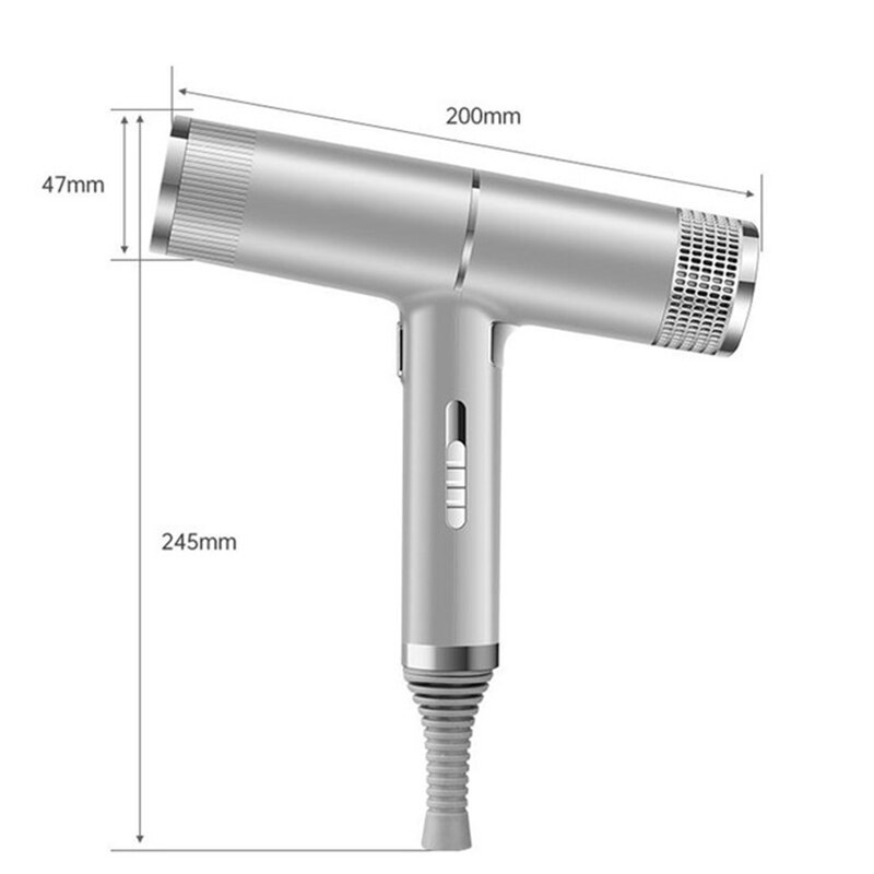 Hair Dryers Ionic Salon Hair Blow Dryer Lightweight Fast Dry Low Noise Hairdryer Diffuser Quick Dry Hairdryer