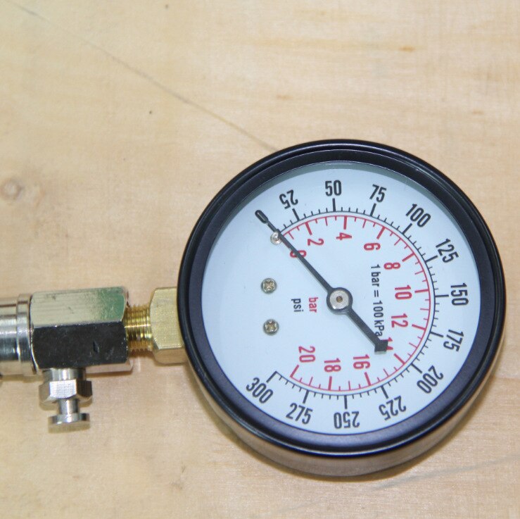 G324 Vacuüm Tester Compressie Meter Motor Cilinder Compressie Gauge Druk Meter Benzine Compressie Tester Gauge