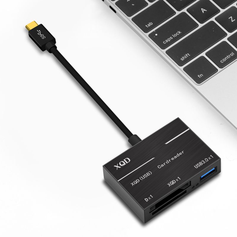 Type-C Om Xqd/Sd High Speed Kaartlezer USB3.0 Camera Computer Kit Adapter