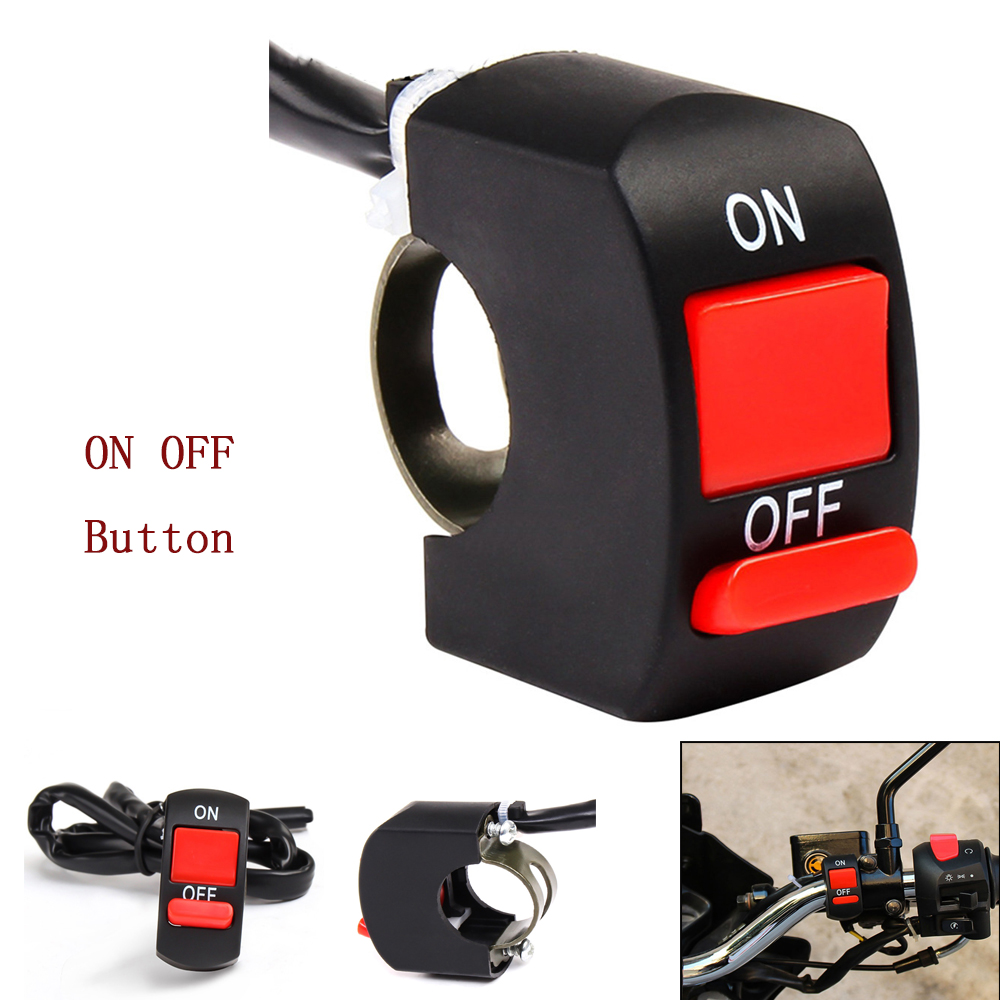 22mm Universal Motorcycle Handlebar Flameout Switch ON OFF Button For Yamaha WR450F WR250R WR250X WR450 wr 450 f SEROW 225 250