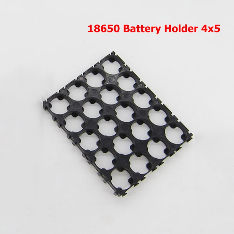 Aokin 18650 Battery Holder 4x5 3x5 Cell Box 18650 Batteries Spacer Holders Radiating Plastic Holder Bracket For Diy Battery Pack: 4x5