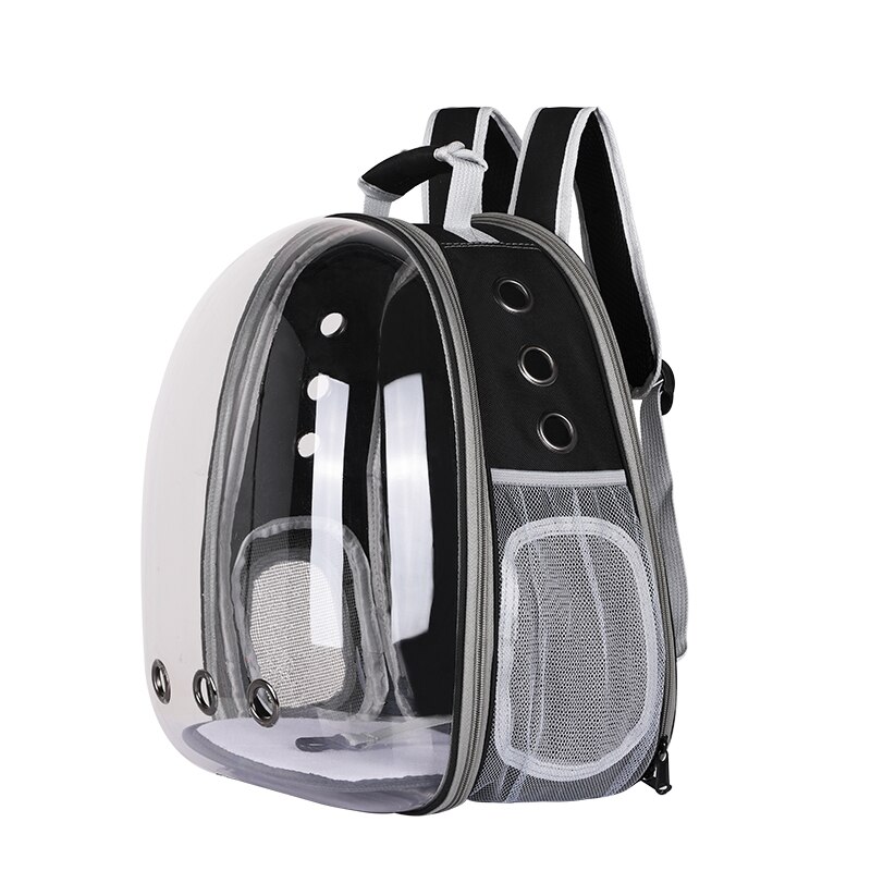 N/D Pet Carrier rugzak voor grote katten en kleine puppy's, Space Capsule Bubble Cat Carrier rugzak voor Fat Cat (grijs