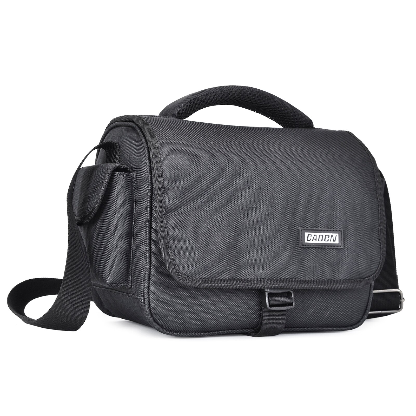 CADeN Lens photo tripod dslr Camera Bag backpack Single-shoulder Water-resisitant for DSLR/SLR Mirrorless Photography Accesories: Black