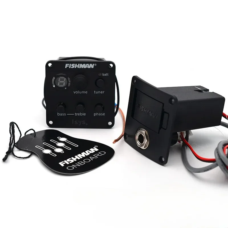301/201 Pickup4 Band Akustikgitarren-Tonabnehmer mit Stimmgerät Presys 301/201 Mic Blend Preamp EQ Tuner Gitarrenverstärker Gitarrenhals