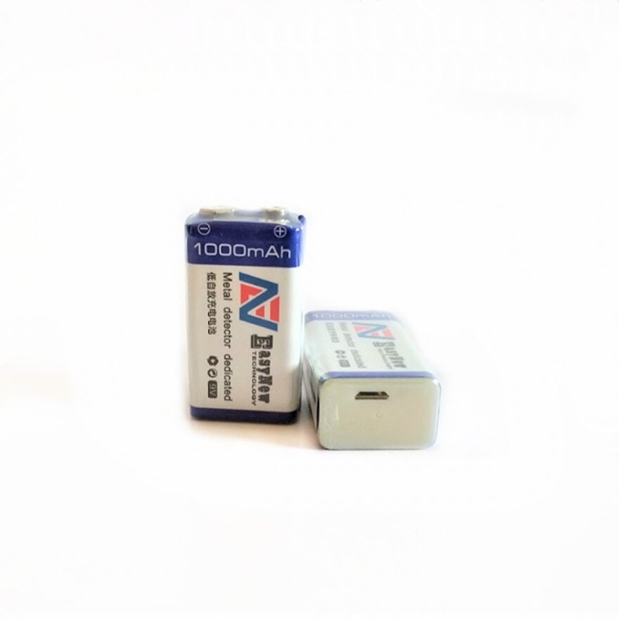 1 stk/parti 1000 mah 9v oppladbart batteri usb litium polymer batteri instrument #39 spesialbatteri