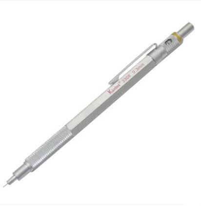 1PCS Kuelox Metal Comic Drawing Mechanical Pencil 0.3/0.5/0.7/0.9/2.0mm Engineering Drawing Pencil with a box: 03mm