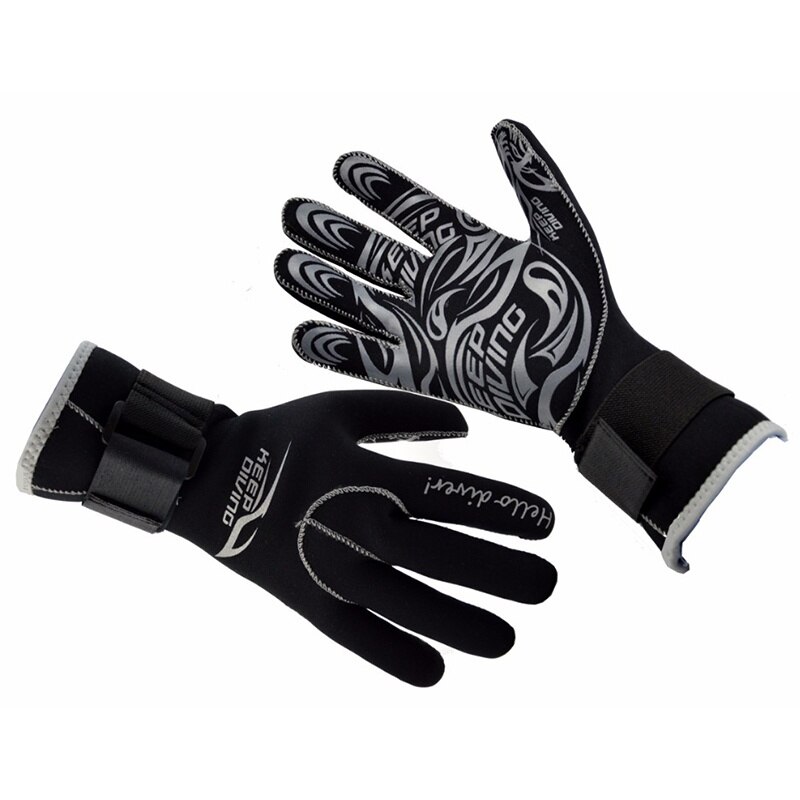 Guantes de neopreno para Buceo, antiarañazos, mantener el calor, traje de neopreno, Material de natación, pesca submarina, equipo de buceo de 3MM
