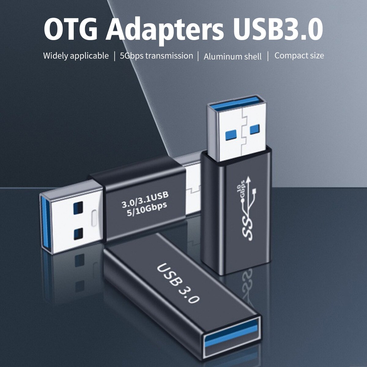 USB3.0 Connector USB To USB Adapter 5Gbps Gen1 Male to Male Female USB Converter SSD HDD Cable Extender USB 3.0 Extension Plug