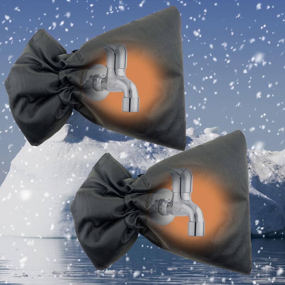 1/2/5PC Garden Faucet Cover Faucet Protection Outside Faucet Frost Protector Outdoor Faucet Covers D70