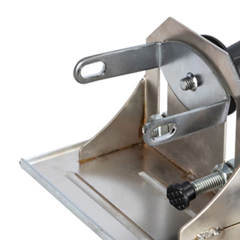 45° / 90° / 180° Adjustable Cutting Depth Positioning Bracket Slotting Base Stand for Universal 100MM Angle Grinder