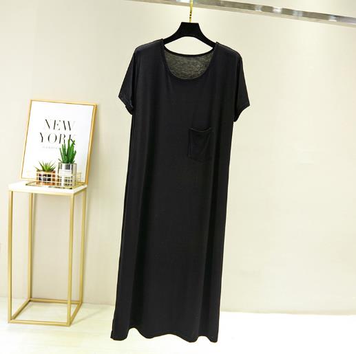 Casual Katoen Nacht Shirt Modale Losse Nightgowns Vrouwen Thuis Kleding Koreaanse Lange Jurk Vrouwen Nachtkledij Nachtkleding Nightie