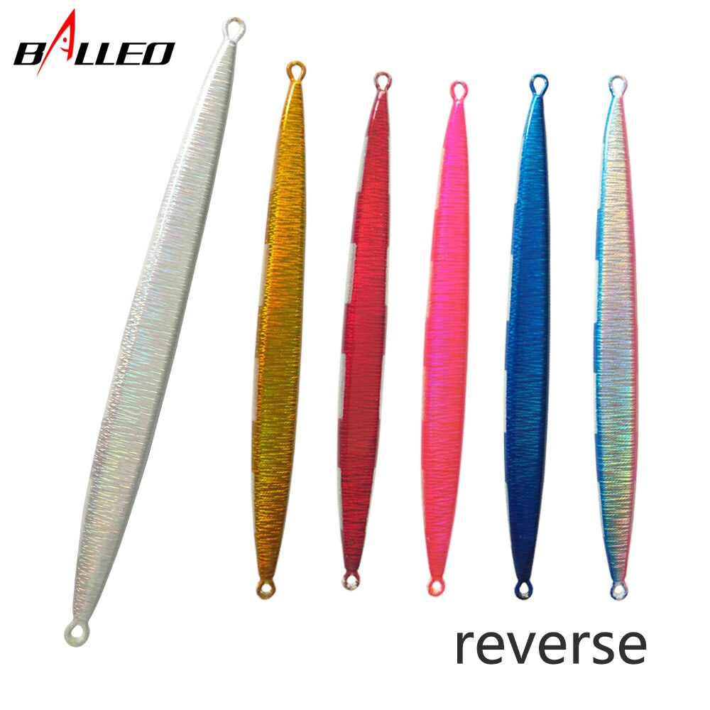 Balleo 1pcs 100g 150g 200g 250g 300g 400g Luminous lead fish Deep sea Metal Jig Jigging Fishing fish Lure