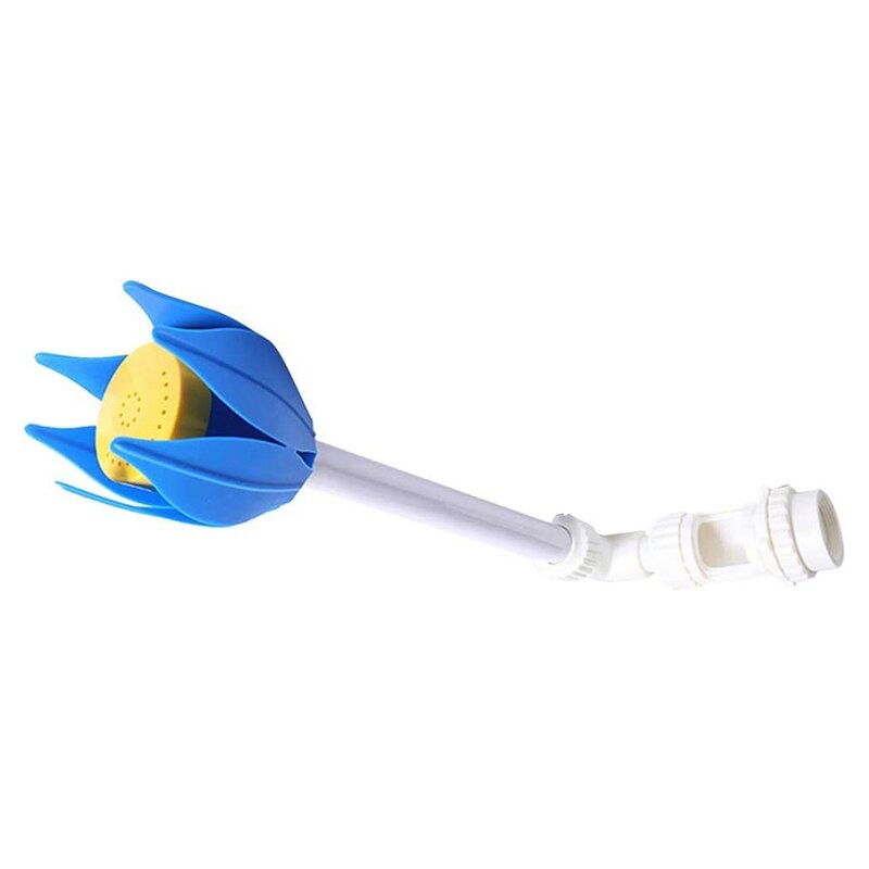 Mini Schwimmen Pool Wasserfall Sprayer Brunnen Jets Lotus Blume Düse Schwimmen Pool Zubehör
