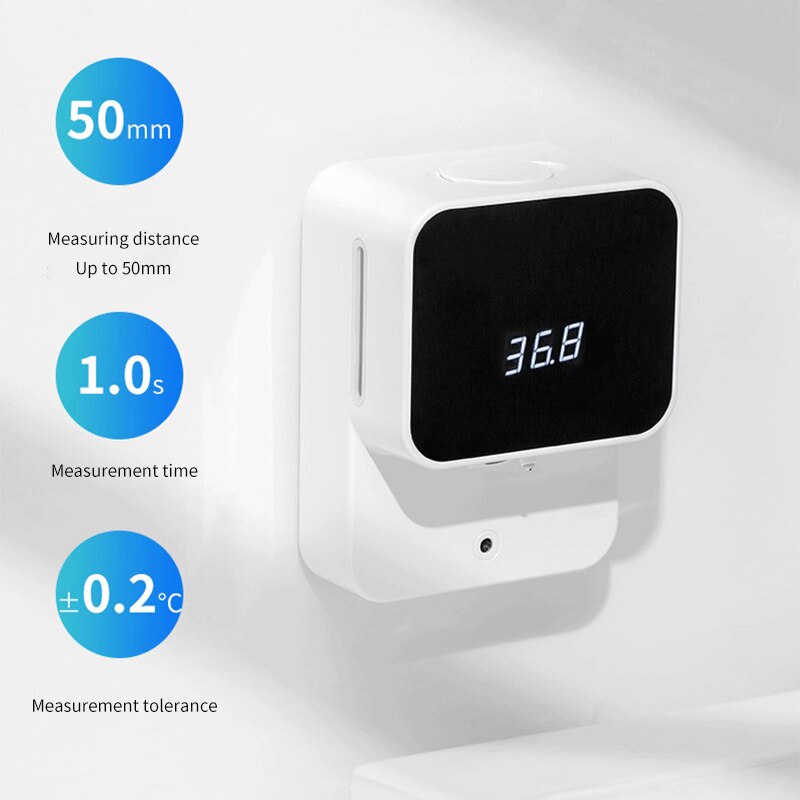 Automatic Soap Dispenser USB Rechargeable Foaming Touchless Hand Free Portable Foam Liquid Soap Dispenser for Bathroom Kitchen