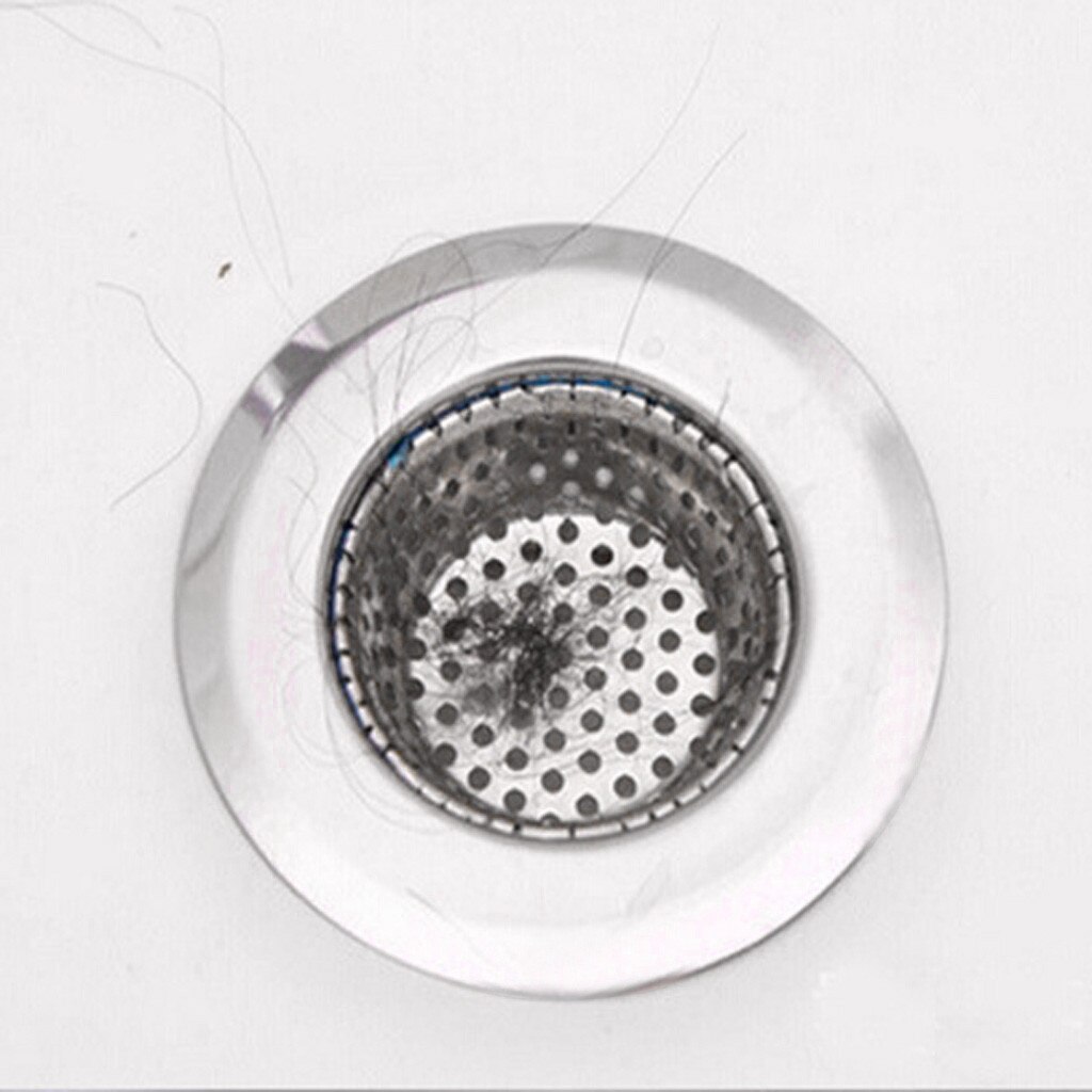 Filtre D'évier Inox Chef Aid – Anti-cheveux Pour Cuisine Et Salle De Bain