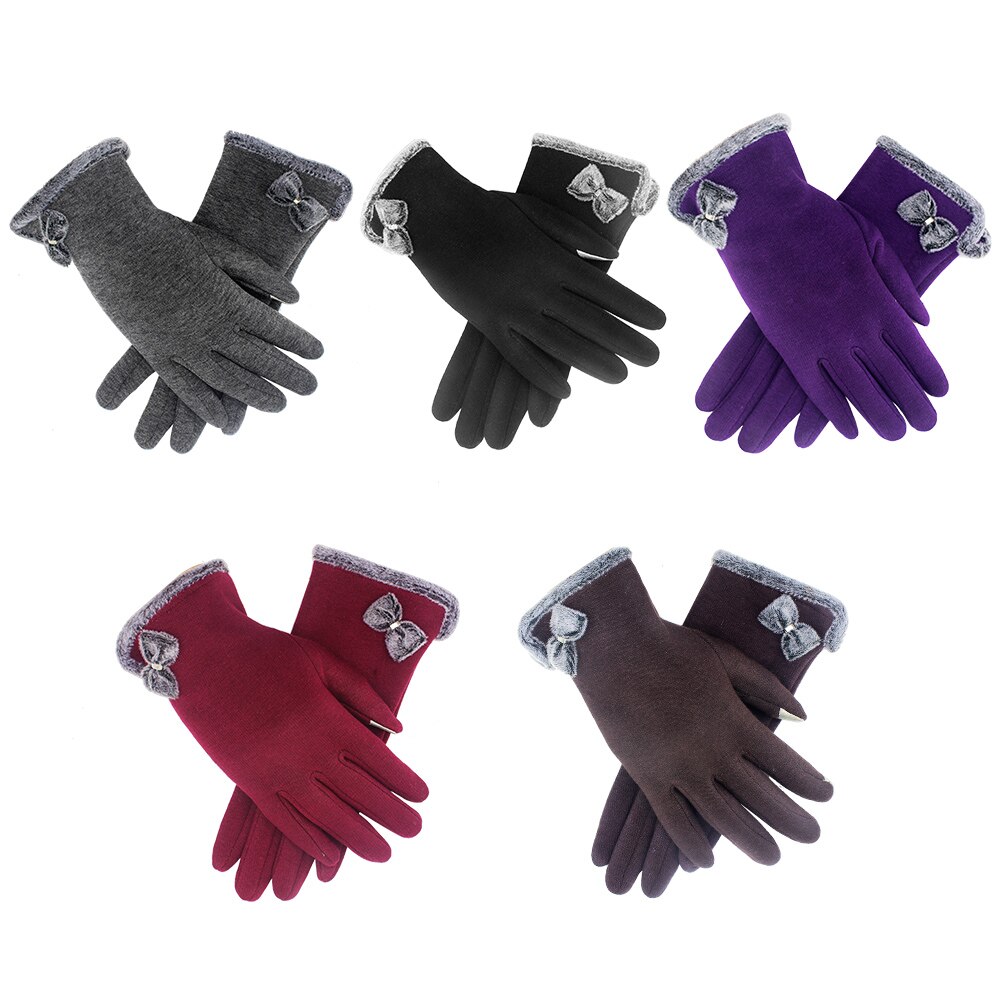 Women Men Touch Screen Winter Gloves Autumn Warm Gloves Wrist Mittens Driving Ski Windproof Glove