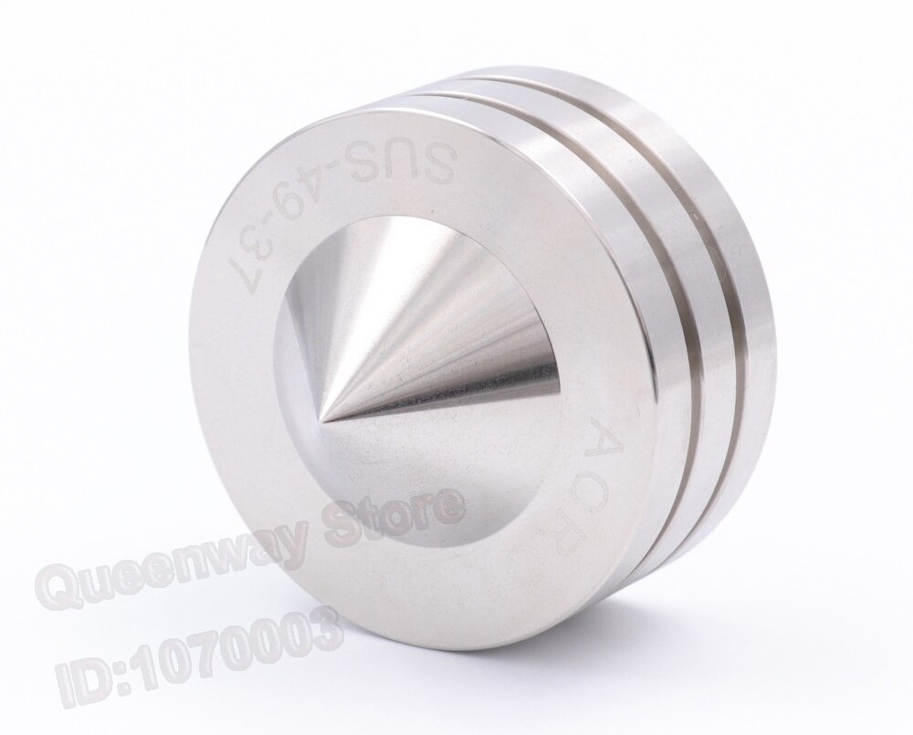 49Mm 39Mm Rvs Speaker Spike Stand Pad Base Hifi Audio Cd Turntable Recorder Amp Isolatie Voeten Stand base