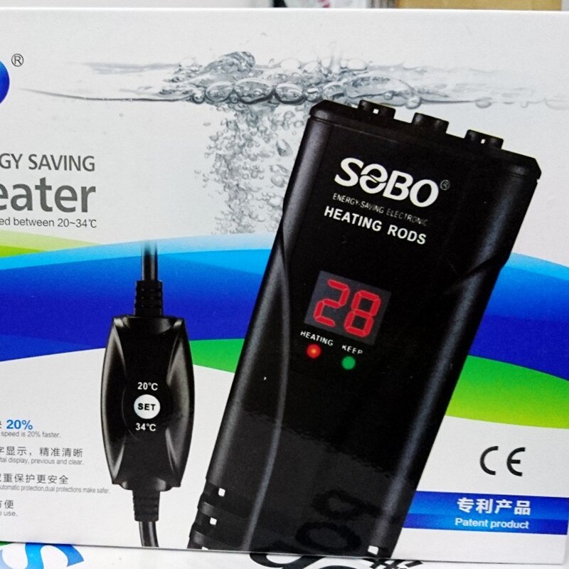 Heizstab Aquarium automatische konstante temperatur sparen Mini energiesparende Digital Anzeige temperatur Kontrolle PTC