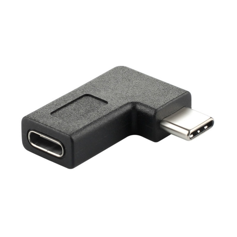 L Type Usb Type C Naar Type-C Adapter Snel Opladen Tot 10 Gbps Man-vrouw 90 graden USB-C Voor Samsung S8 S9 Oneplus 5