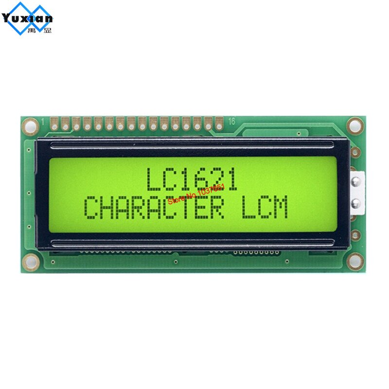 Lcd modul 1602A 16x2 1602 display panel LC1621-LY statt HD44780 WH1602B SCS01602P0 MDL (S) -16265B AC162B