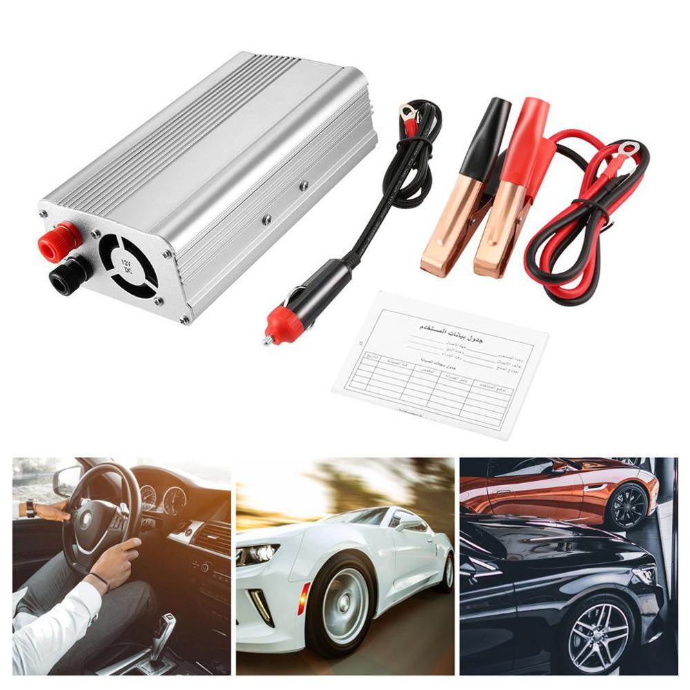DC 12V To AC 220V Automobile Inverter Portable 1500W Car Power Converter Auto Transformer Car Accessories