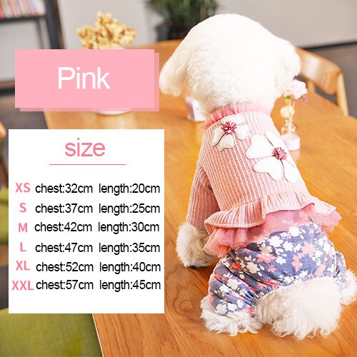 Ropa HOOPET para perros, monos para perros, ropa para cachorros y gatos, abrigo para perros, ropa para perros Chihuahua: XL