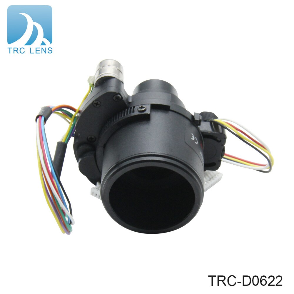 Zoom lens camera lens m14 interface in-line lens assembly optical lens long focal length 22m magnifying lens