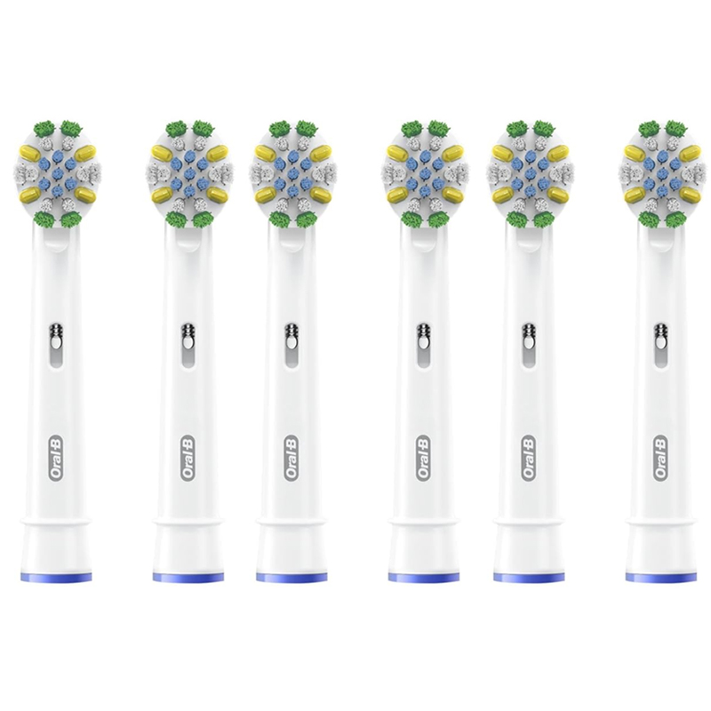 Oral-B EB25 Zahnseide Aktion elektrische Zahnbürste Ersatzbürstenköpfe Nachfüllungen Tiefenreinigung für Oral B elektrische Zahnbürste: Blau