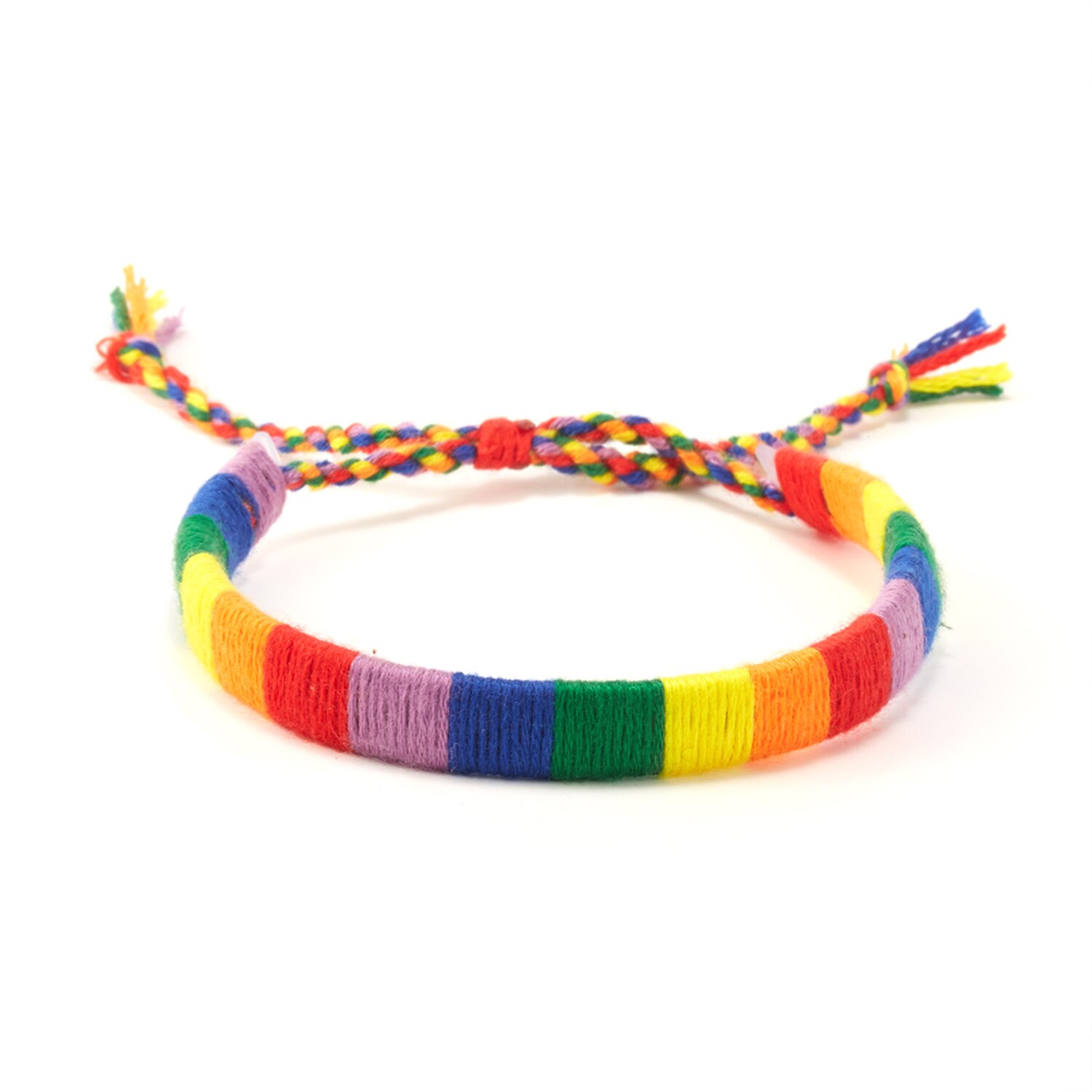Charm Lgbt Rainbow Touw Armbanden Voor Paar Trots Gay Vrouwen Mannen Handgemaakte Geweven Gevlochten String Vriendschap Minnaar Sieraden: 8
