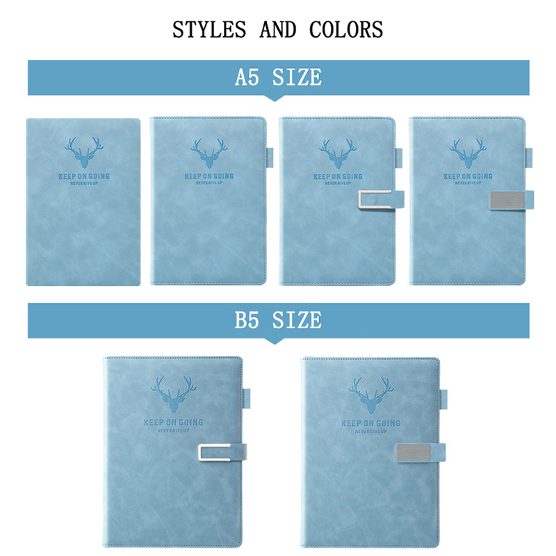 360 Pages Super Thick Wax Sense Leather B5 Journal Notebook Daily Business Office Work Notebooks Notepad Diary School Suppli