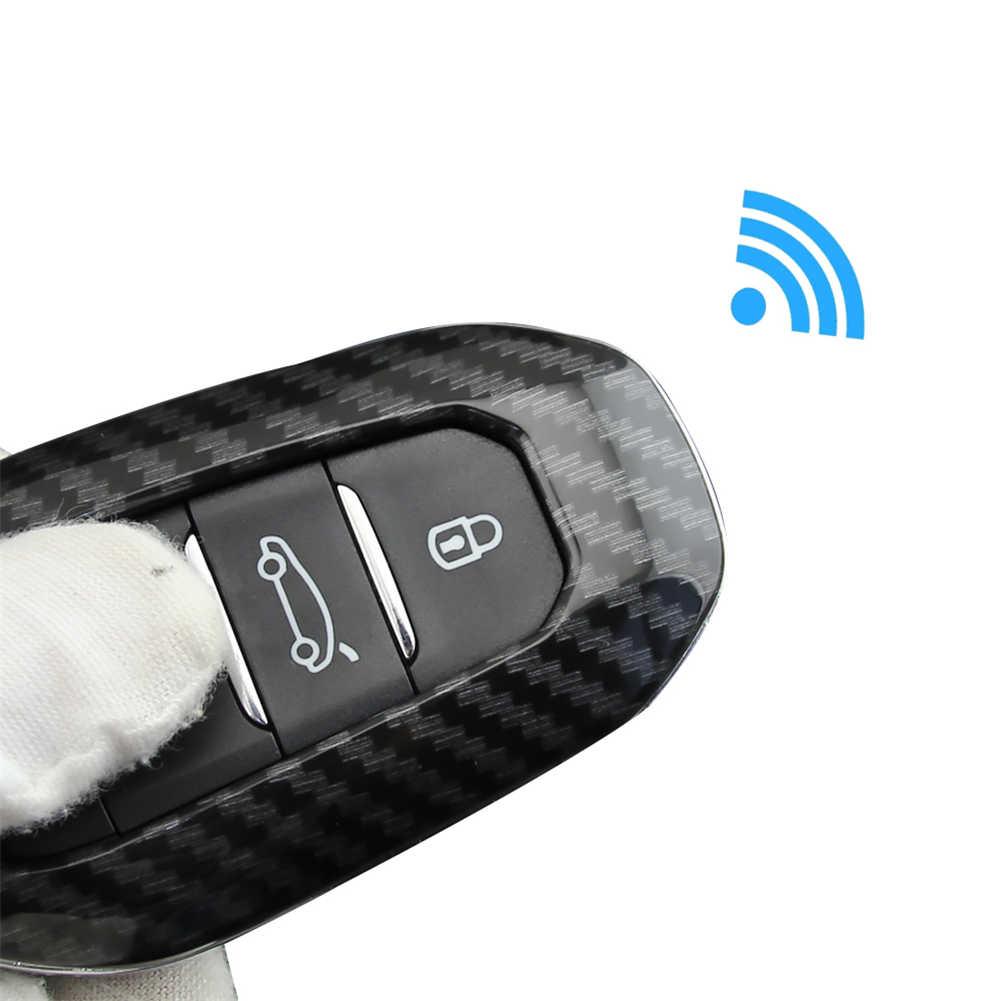 Obudowa kluczyka robić samochodu Obudowa kieszonka na zegarek uchwyt na torebkę ABS sztywne etui części nadające się robić Peugeot 508 2019-2020 3008 5008 dla Citroen C3 C4 C5