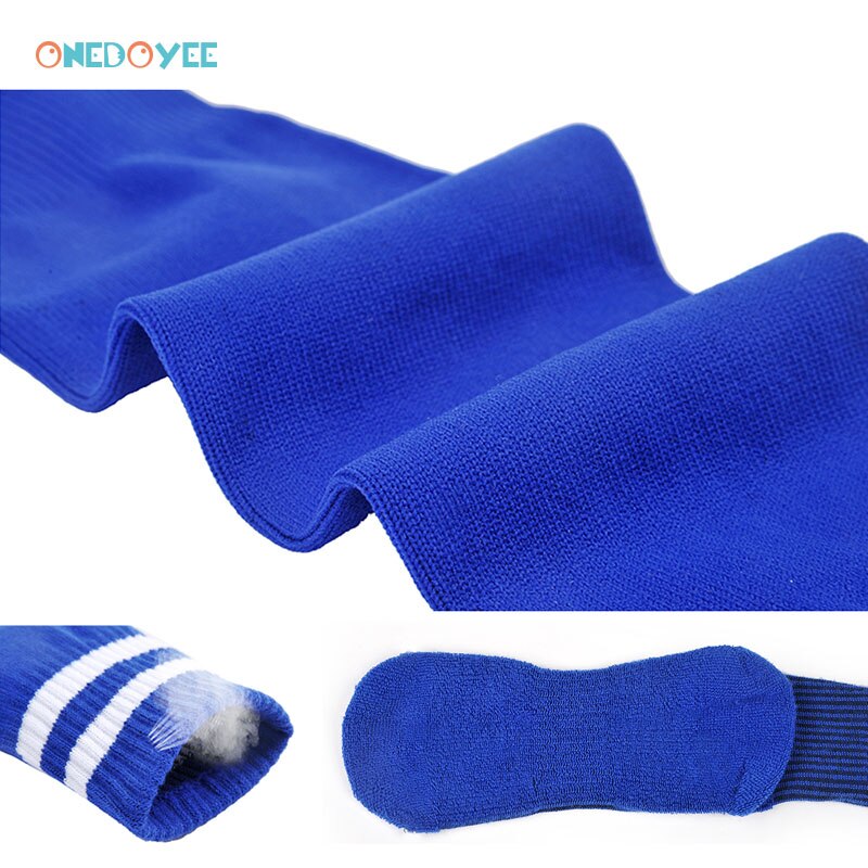 Onedoyee Sports Men Women Kids Football Socks Outdoor Running Soccer Socks Breathable Children Boys Stockings Socks Knee High