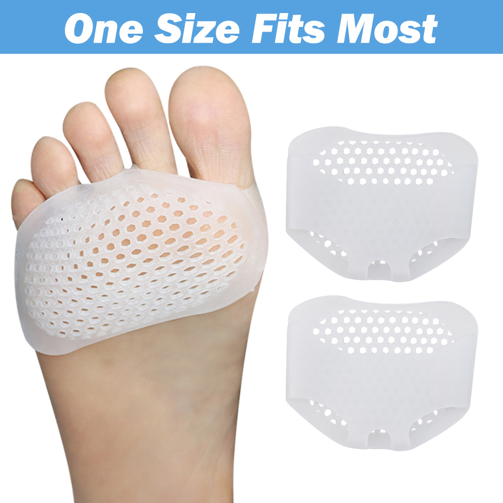Pexmen 2 Stuks Metatarsal Pads Bal Van Voetkussens Gel Voorvoet Pad Voor Metatarsalgia Pijnverlichting Mortons Neuroom En Blaren
