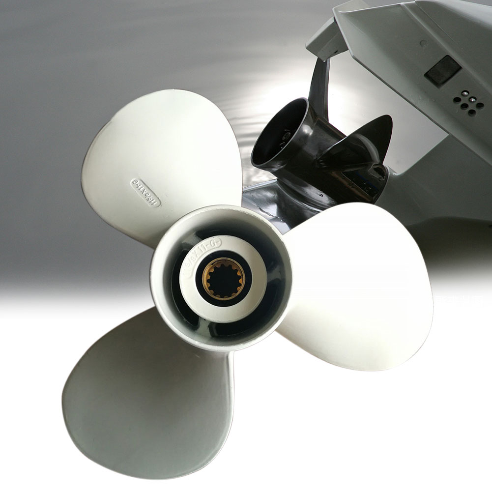11 5/8 X 11-G Outboard Propeller 69W-45947-00 Practical Aluminum Alloy Stable Boat Easy Install Motor 40-50HP Ship For Yamaha