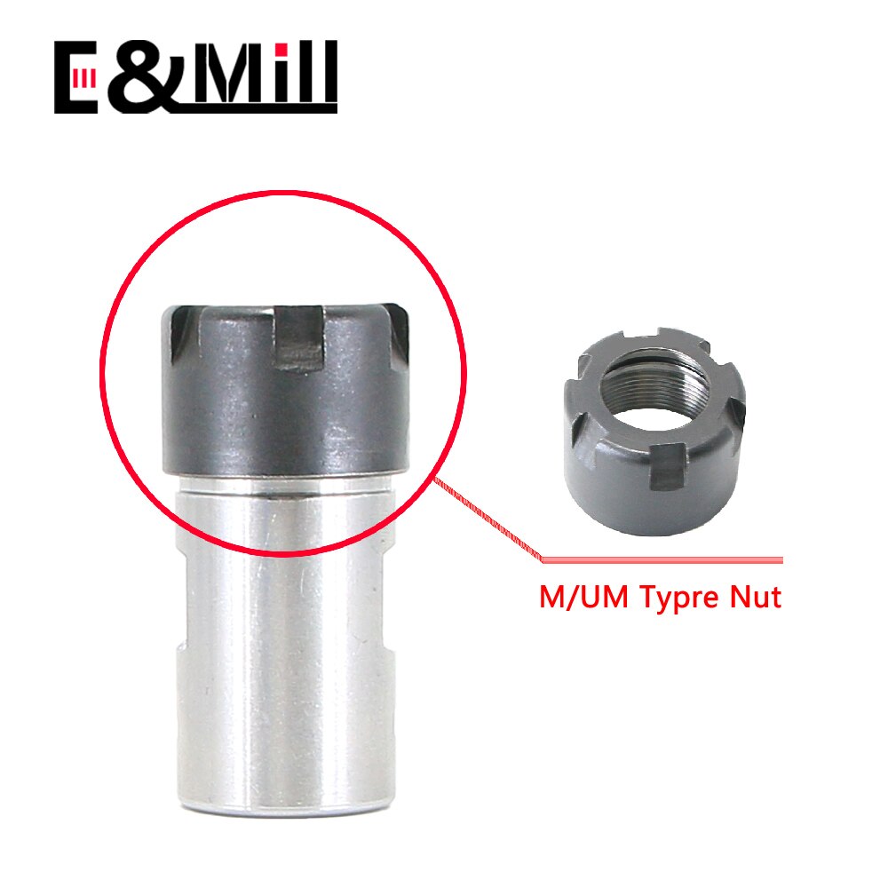 C12 ER8 DIY Motor Shaft Tool Holder ER Post Spindle 3mm 4mm 5mm For ER Tool Holder ER8 Collet Chuck Nut Wrench Engraving Machine: C12-ER8-4mm / M Type Nut