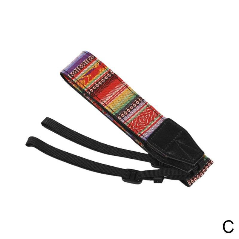1pc kameran kaulahihna olkapäällä kameran hihnan vyö nikon/canon/sony lisävarusteille kestävä kamera puuvilla pehmeä slr: C