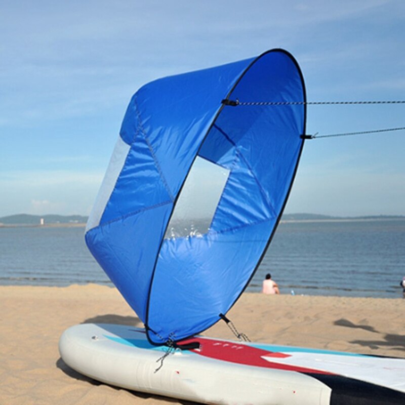 42 Inch Opvouwbare Up Board Wind Zeil Kajak Downwind Kit Zeilboot