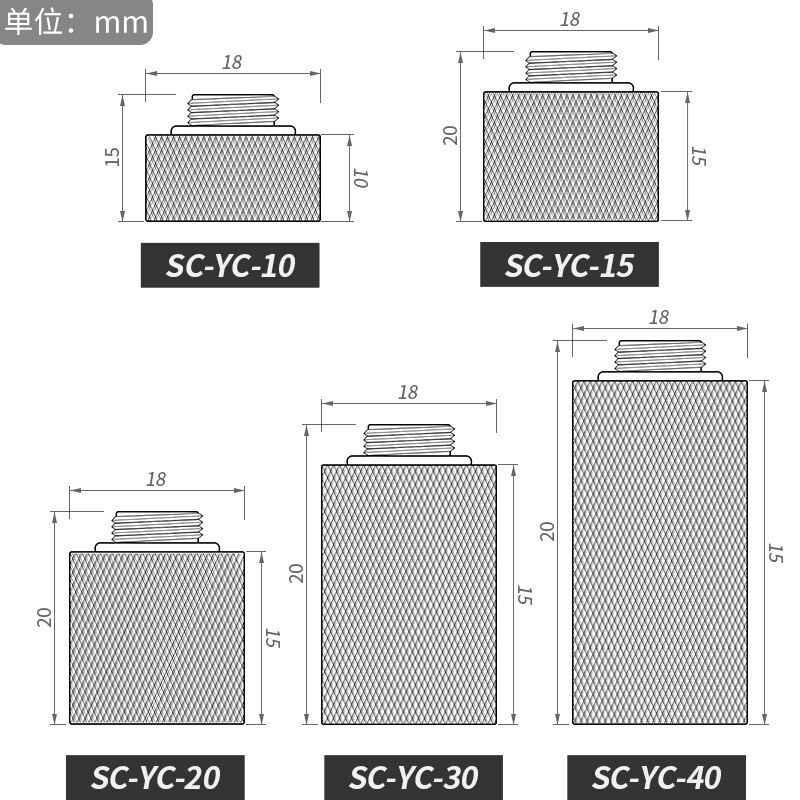 Syscooling water cooling copper extension fitting for PC hard tube liquid cooling system G1/4 thread black color