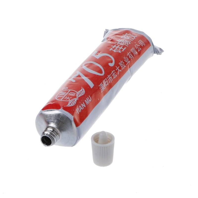 705 Silicone Clear Sealing Glue Waterproof Heat Resist For Electron Component Hardware