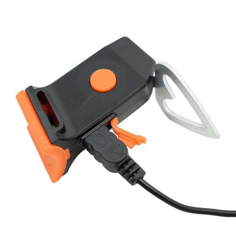 Sydämen muotoinen led -pyörävalo usb -ladattava polkupyörän takavalo vedenpitävä mtb -takavalo 5 -tila pyöräilyyön turvavalo