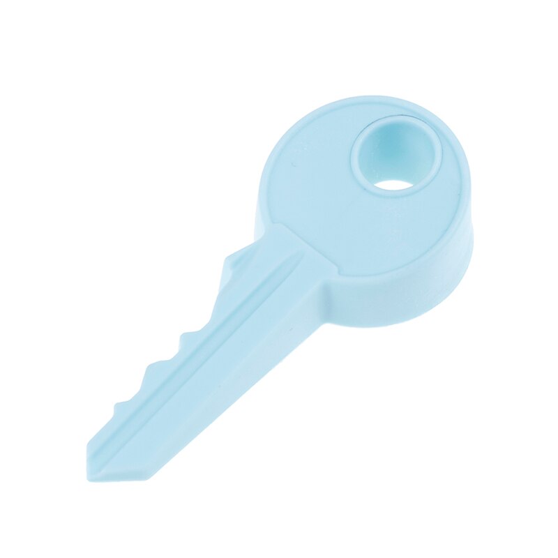 Silicone Rubber Door Stopper Cute Key Style Home Decor Finger Safety Protection Wedge Kid Baby Safe Doorstop: A